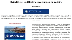 Infos zum Urlaub auf Madeira: Reiseführer
