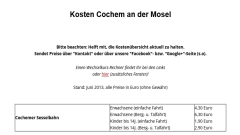 Infos zum Urlaub in Cochem und Umgebung