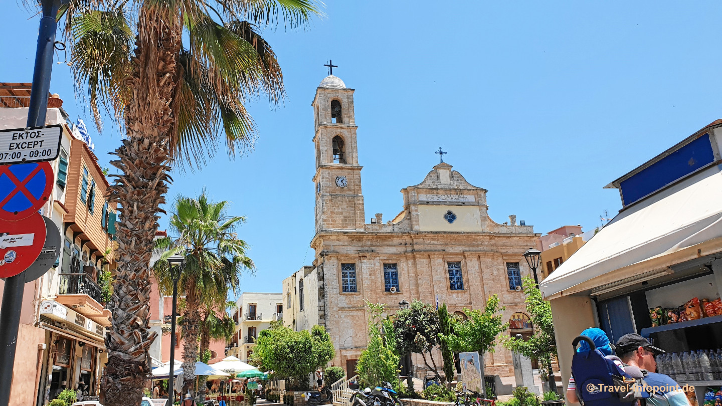 Ausflug nach Chania:  Fährhafen