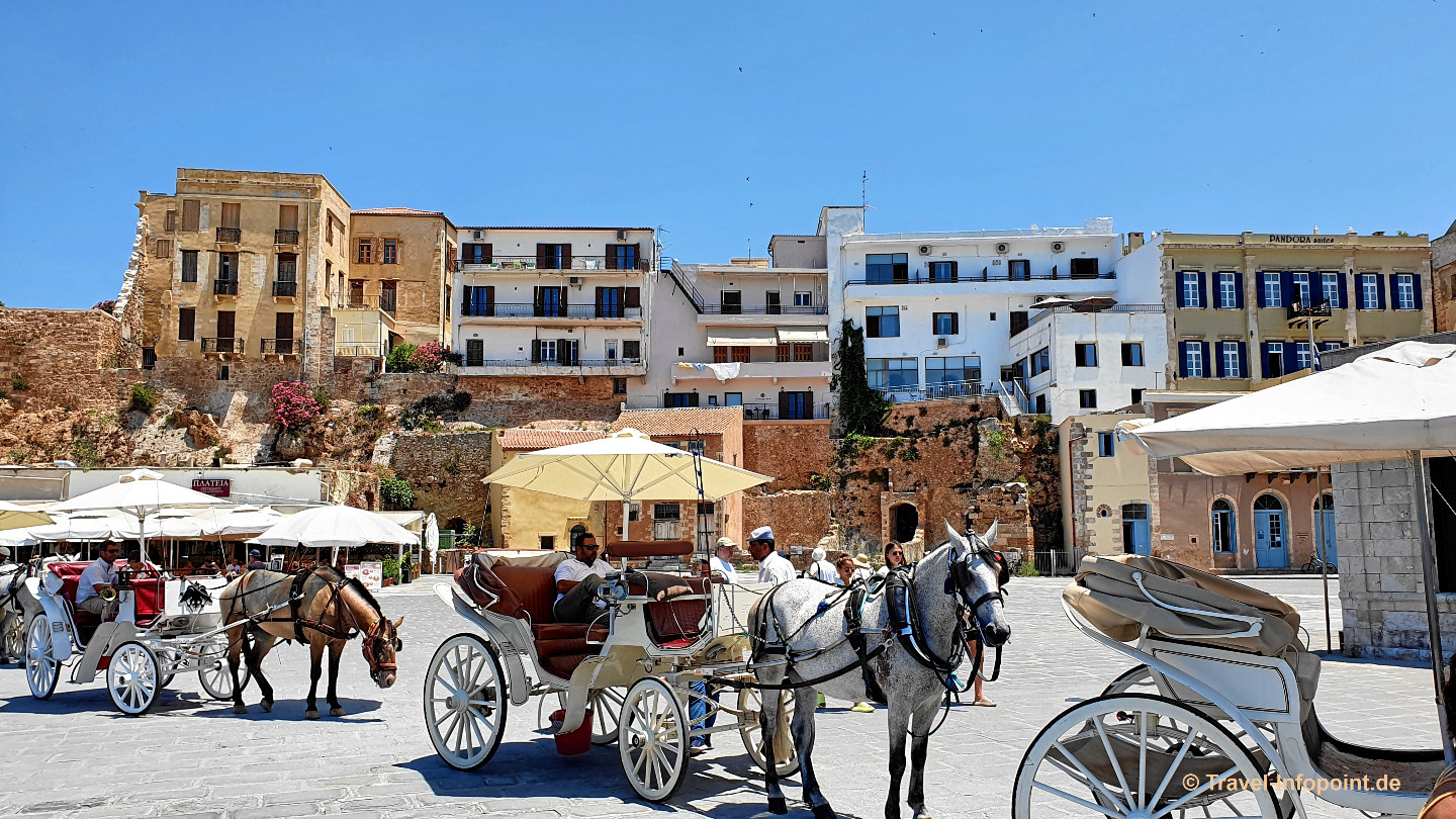 Ausflug nach Chania:  Fährhafen