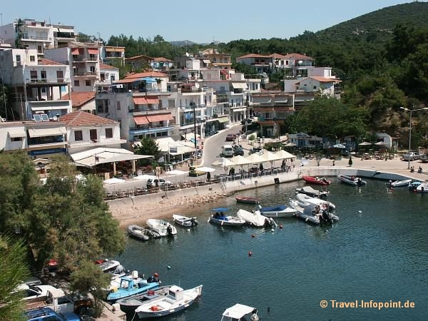 Hafen von Limenaria, Thassos