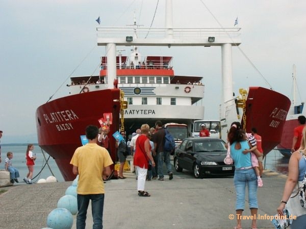 F�hre vor Limenas, Thassos