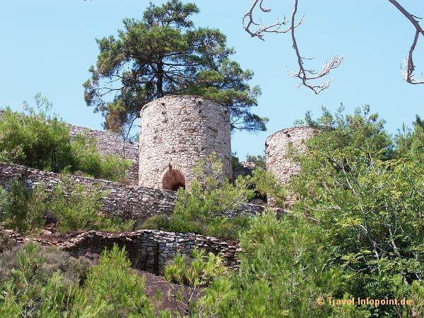 Bergwerk am Metallia-Beach, Thassos