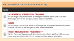 Forum Orient-Kreuzfahrt